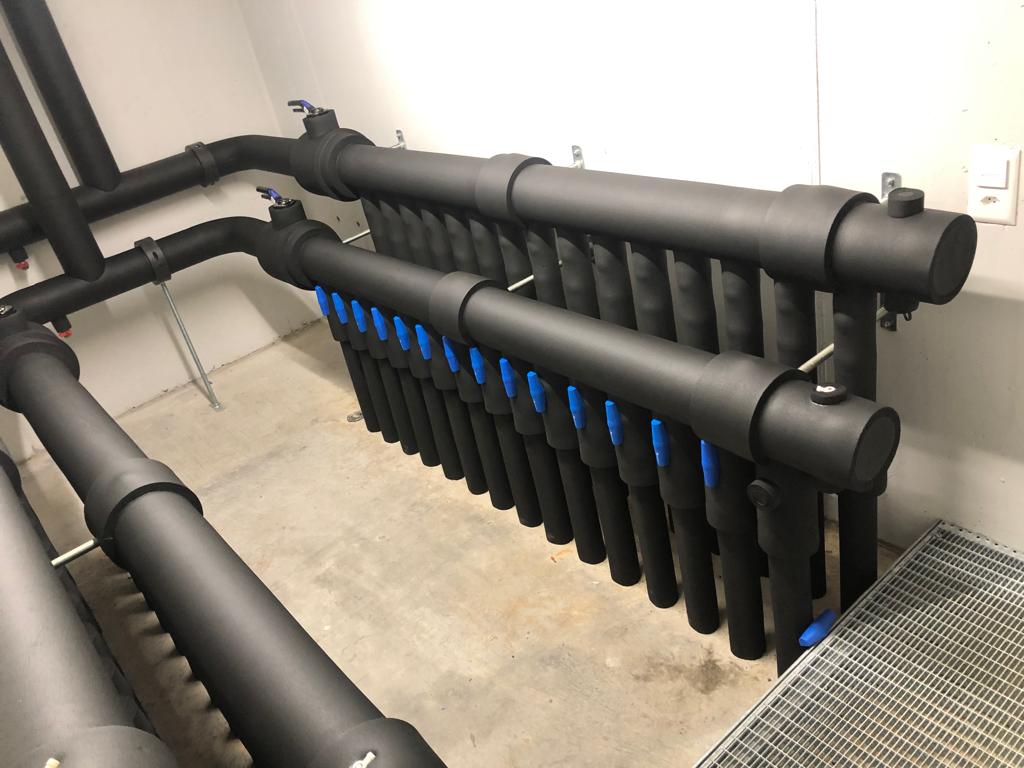 Verteilerisolation mit synthetischem Kautschuk